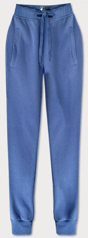 Světle modré teplákové kalhoty (CK01) modrý S (36)