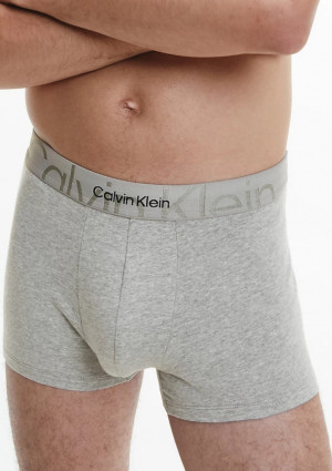 Pánské boxerky Calvin Klein NB3300 L Šedá