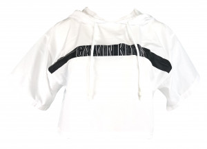 Dámský top KW0KW00717-143 bílá - Calvin Klein bílá
