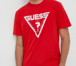 Pánské triko Z2BI07J1314 G6Y5 červená - Guess červená
