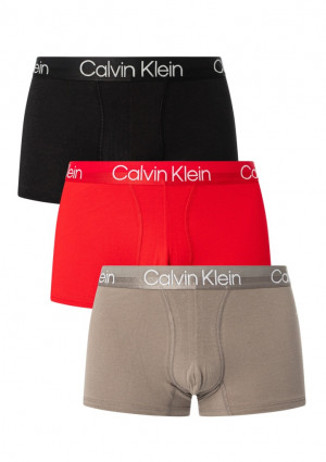 Pánské boxerky Calvin Klein NB2970 6IO 3PACK L Mix