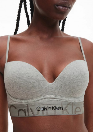 Dámská podprsenka Calvin Klein QF6991 70 B Šedá