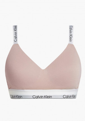 Dámská podprsenka Calvin Klein QF7030 L Béžová