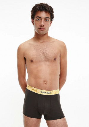 Pánské boxerky Calvin Klein NB3288 L Černá