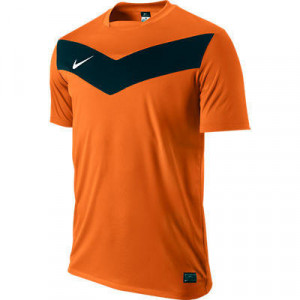 Pánský fotbalový dres Victory - Nike černá/oranž. pruh