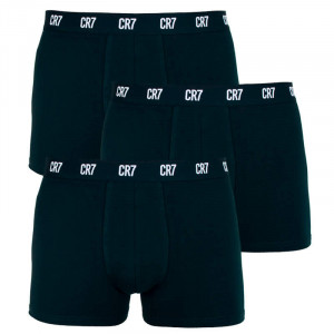 3PACK pánské boxerky CR7 černé (8100-49-900)
