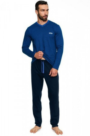 Henderson Tier 40046 modré Pánské pyžamo M modrá
