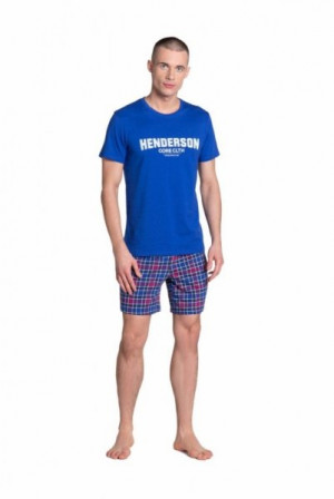 Henderson Lid 38874 modré Pánské pyžamo M modrá