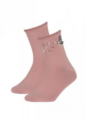 Wola W84.01C wz.007 s motivem Dámské ponožky Univerzální pink