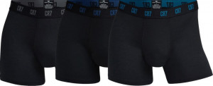 3PACK pánské boxerky CR7 černé (8199-49-201)