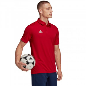 Pánské tričko T-shirt 22 Polo M H57489 - Adidas červená 2XL
