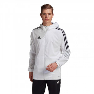 Pánská mikina GP4966 - Adidas  bílá 3XL