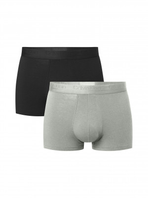 Pánské boxerky 2 pack NB2526A 6HN mix barev - Calvin Klein Mix barev