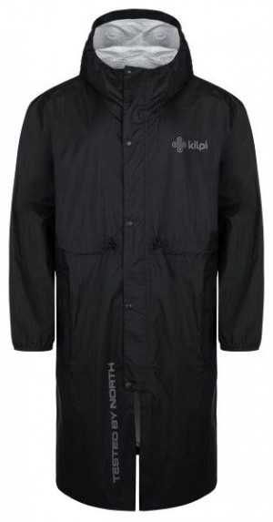 Membránový kabát TEAM RAINCOAT-U Černá - Kilpi