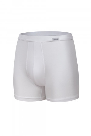 Pánské boxerky 092 Authentic plus white - CORNETTE Bílá 3XL