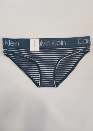 Dámské kalhotky Calvin Klein QD3752E L Modrá