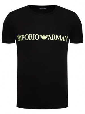 Pánské tričko 111035 1P516 00020 černá - Emporio Armani černá