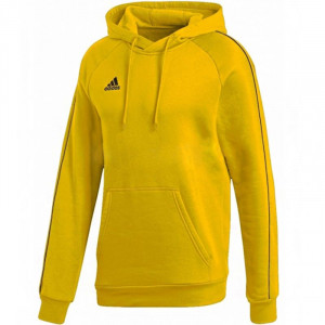 Pánská fotbalová mikina Core 18 Hoody M FS1896 - Adidas žlutá