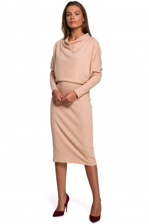 Stylove Šaty S245 Beige S/M