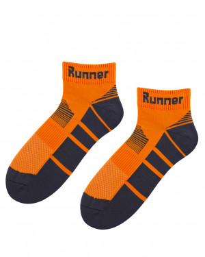 Ponožky Bratex M-665_Orange 39/41