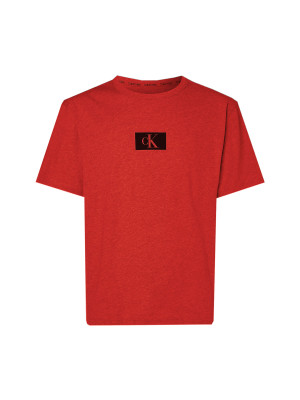 Pánské triko na spaní NM2399E XNZ červená - Calvin Klein červená