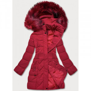 Dámská zimní bunda 16M9060 - J.Style červená