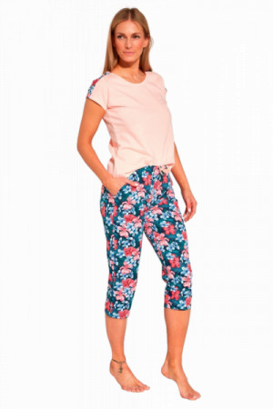 Cornette 840/247 Salma Dámské pyžamo S růžová