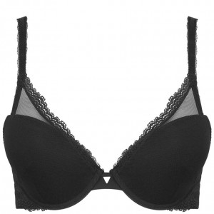 TRIANGLE PUSH UP BRA 12K347 Black(015) - Simone Perele