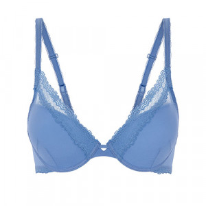 TRIANGLE PUSH UP BRA 12K347 Denim(583) - Simone Perele