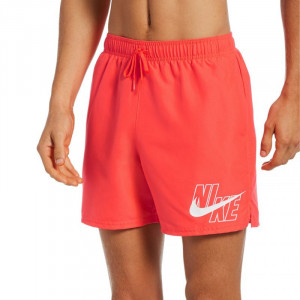 Pánské plavecké šortky Volley NESSA566-631 neon oranžová - Nike neonová oranžová