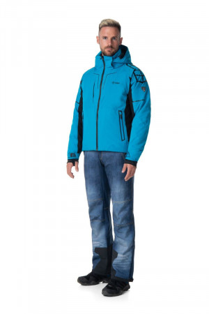 Pánská lyžařská bunda TURNAU-M Modrá - Kilpi modro - černá S -38