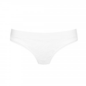 Dámské kalhotky GO Allround Lace Mini - WHITE - bílé 0003 - SLOGGI WHITE One