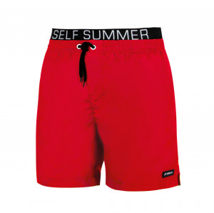 Pánské plavky SM25-6 Summer Shorts červené - Self