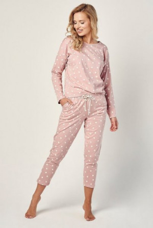 Taro Chloe 2979 Z24 Dámské pyžamo S pudrově růžová