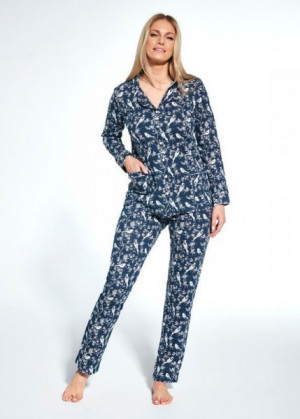 Cornette 482/365 Jane Dámské pyžamo XL tmavě modrá