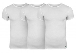 Tommy Hilfiger T-Shirt 2S87905187 100 3Pack White