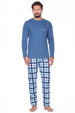 Pánské pyžamo 427 BIG Modrá