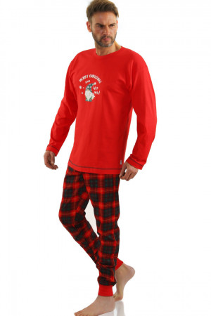 Pánské pyžamo 2576 Červená