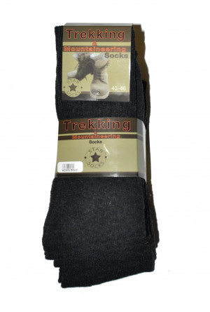 Pánské ponožky WiK Trekking art.9155 A'5 melanžově šedá 43-46