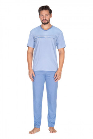 Pánské pyžamo 442 BIG Modrá