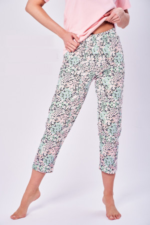 Dámské pyžamové kalhoty Taro Spring 2962 S-XL L23 květiny