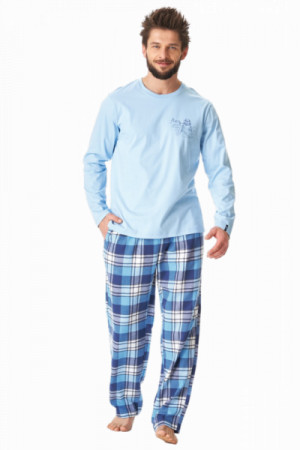 Key MNS 615 B23 Pánské pyžamo XL modrá