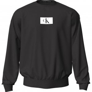 Pánské spodní prádlo Heavyweight Knits L/S SWEATSHIRT 000NM2415EUB1 - Calvin Klein