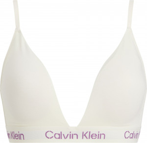 Spodní prádlo Dámské podprsenky LGHT LINED TRIANGLE 000QF7456EYAE - Calvin Klein