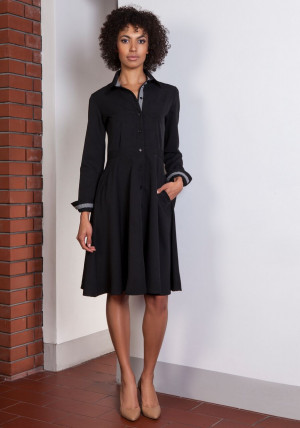 Dámské šaty Suk151 černá - Lanti černá