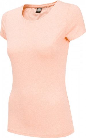 Dámské bavlněné tričko 4F TSD300 Růžové Růžová