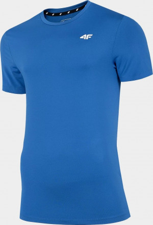 Pánské funkční tričko 4F TSMF002 Modré Modrá