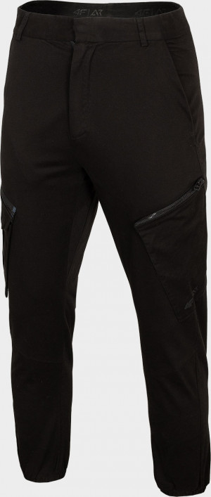 Pánské kalhoty 4F SPMC210 Černé Černá