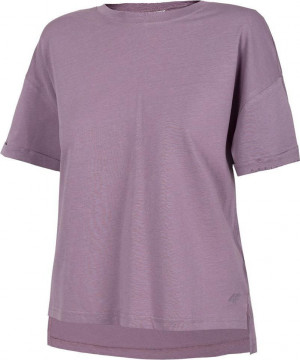 Dámské tričko 4F H4L22-TSD011 fialové Fialová