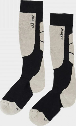 Dámské lyžařské ponožky Outhorn OTHAW22UFSOF009 černá Černá 35-38